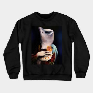 Lady With An Ermine Crewneck Sweatshirt